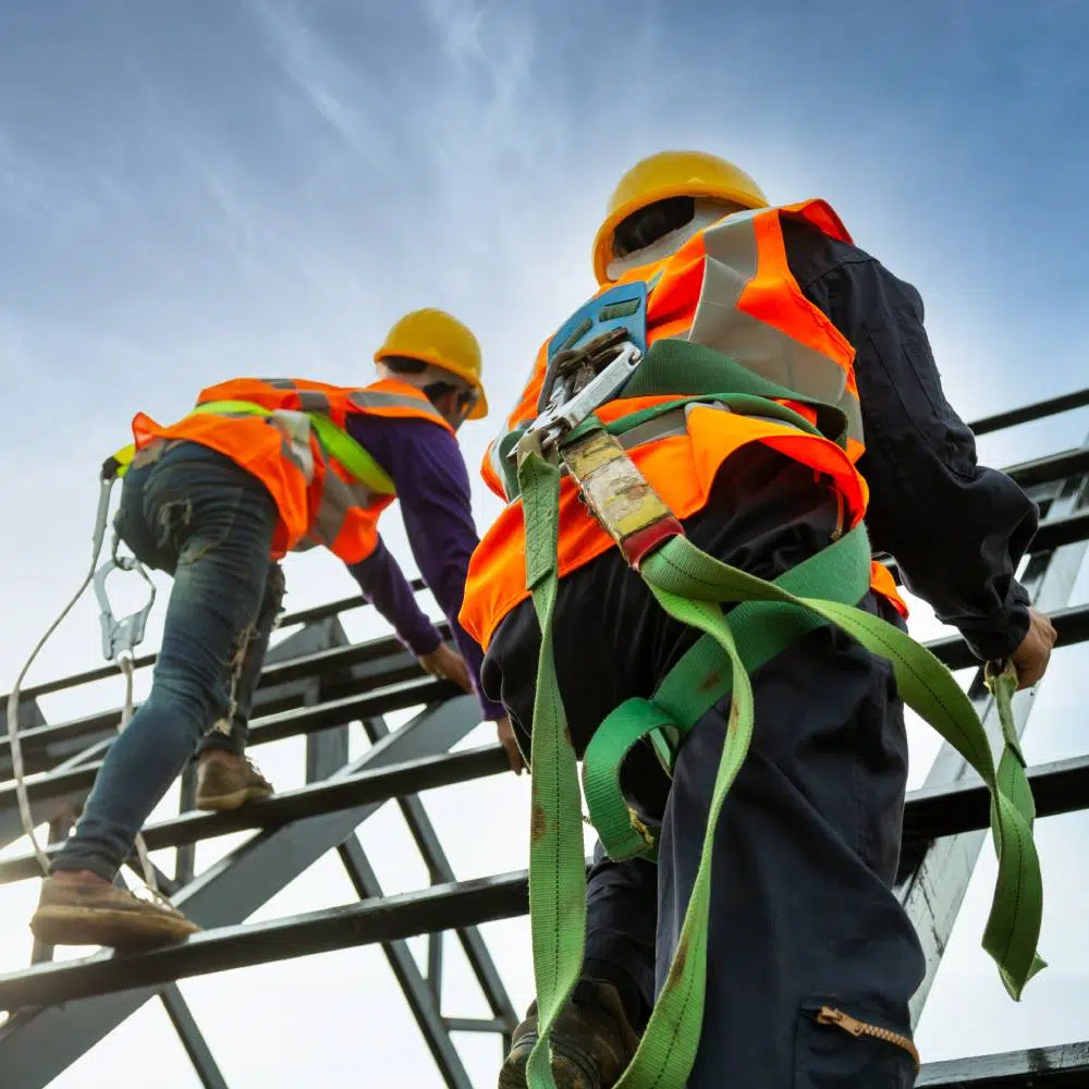 Travail en hauteur – Port du Harnais